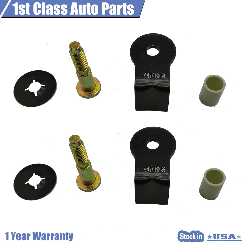 2X Door Striker Bolt Kit for Ford Aerostar Lincoln Mark Mercury Cougar (1980–2011)