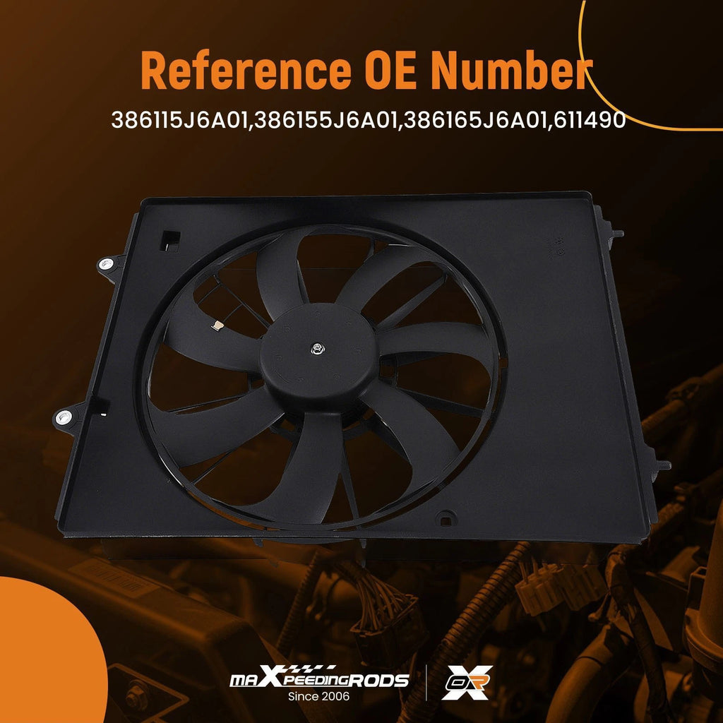 Electric Radiator Cooling Fan for Acura MDX Honda Ridgeline (2018-2020)