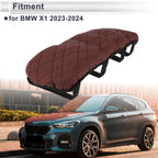 1 Pc Center Console Cover Wine Red for BMW X1 (2023 - 2024)
