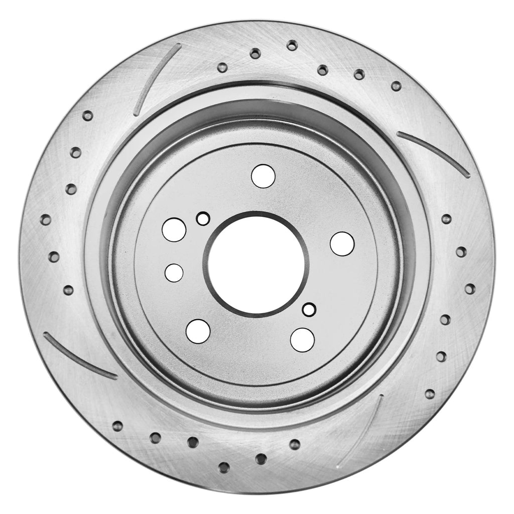 Rear Disc Brake Rotors & Pads Kit for Lexus RX330 RX350 RX400h (2004–2009)