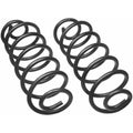 Set of 2 Rear Constant Rate Coil Springs for Chevy Cadillac Oldsmobile Pontiac (Moog)