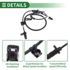 ABS Wheel Speed Sensor No. 95671C5000 for Kia Sorento (2015–2023)