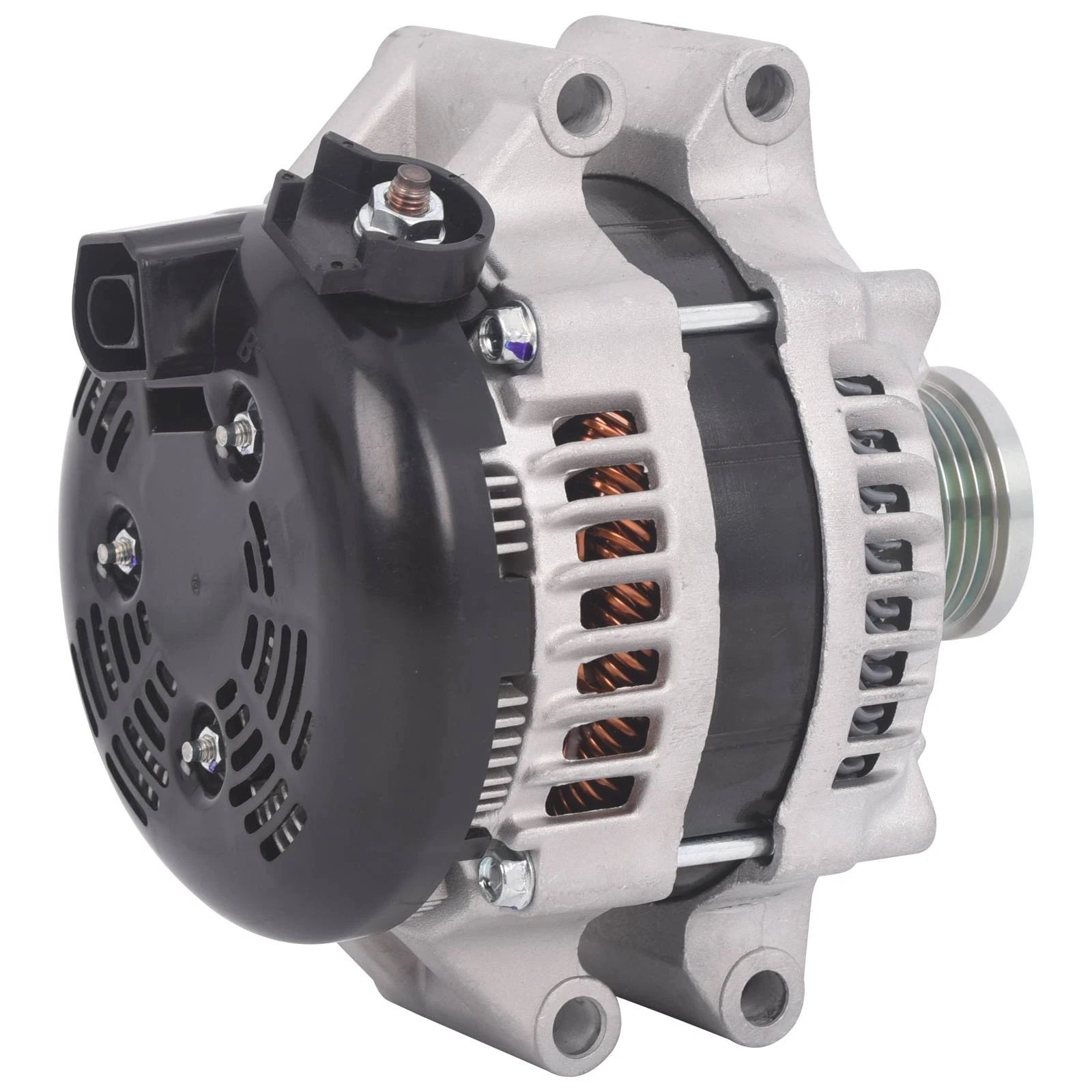 170A Alternator for BMW 135i 335i (2011–2012) 3.0L 7-Groove Clutch Pulley