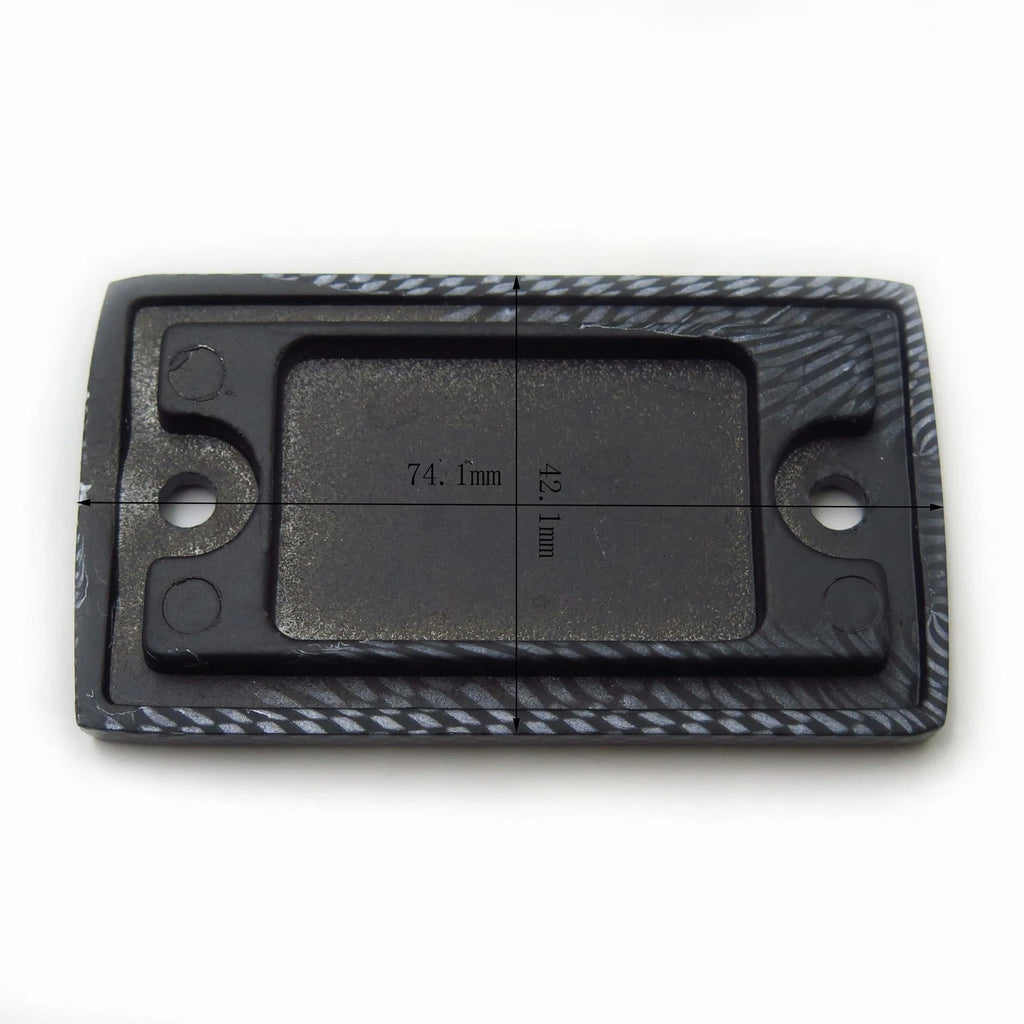 Carbon Brake Fluid Reservoir Cap Cover for Suzuki Katana 750 (1989–2007)