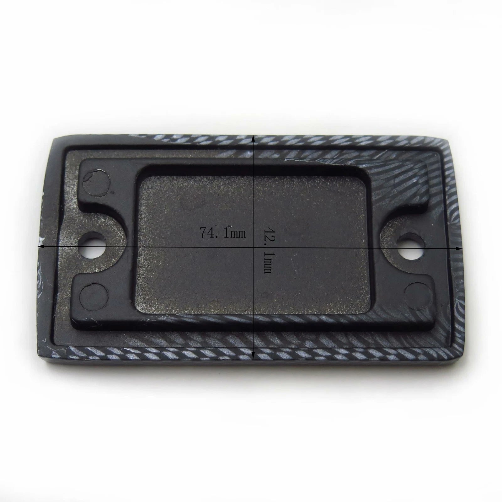 Carbon Brake Fluid Reservoir Cap Cover for Suzuki Katana 750 (1989–2007)