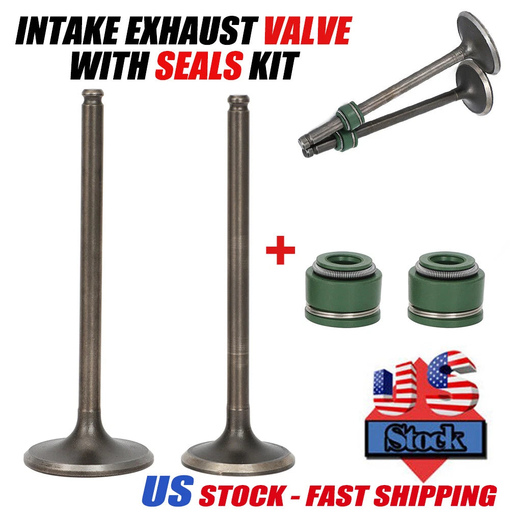 Intake Exhaust Valve & Seals for Honda TRX 300FW FourTrax (1988–2000)