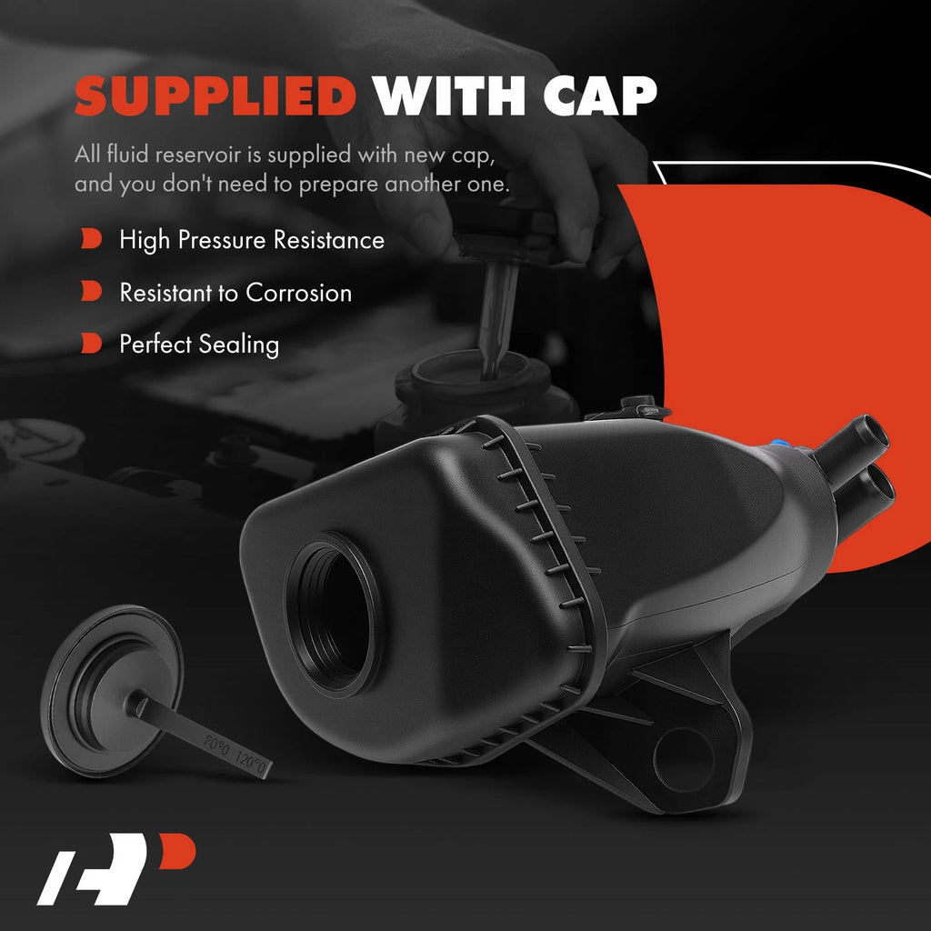 Power Steering Reservoir with Cap & Sensor for BMW 5-Series (2001-2010)