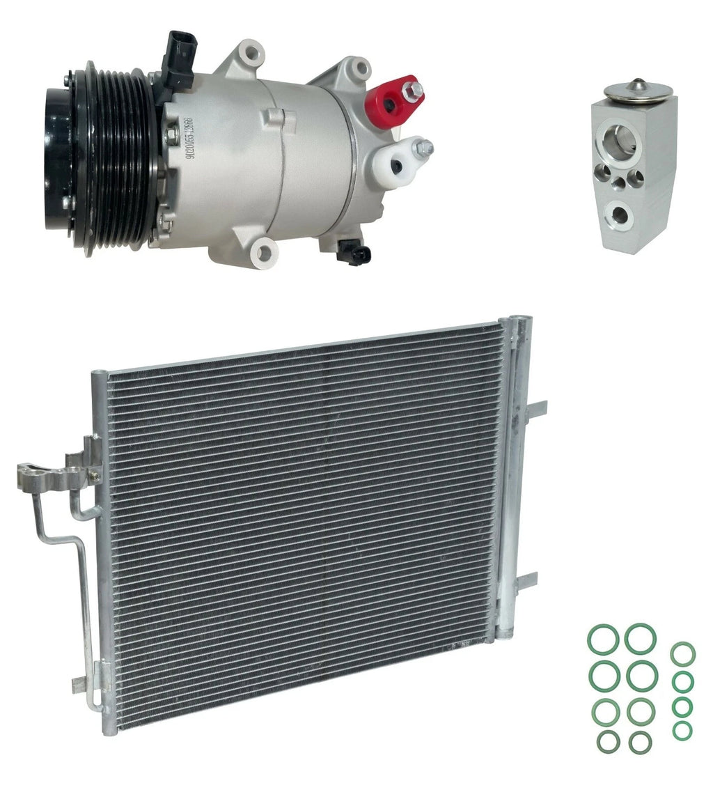 AC Compressor Kit With Condenser for Ford Transit Connect 1.6L (2014–2014)