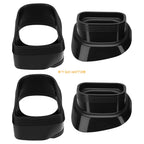 Set of 4 Ram Air Intake Duct Rubber Boots for Suzuki GSXR GSX-R 600 750 (1996–2000)