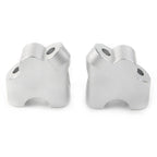 Silver Handlebar Clamp Riser for Suzuki V-Strom DL 650XT DL 1000 (2015-2020)