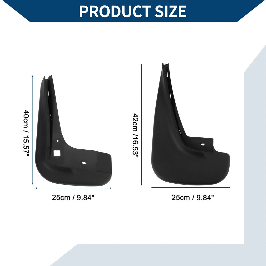 Set of 4 Mud Flaps Splash Guards for BMW 7 Series L7 (1996–2004)
