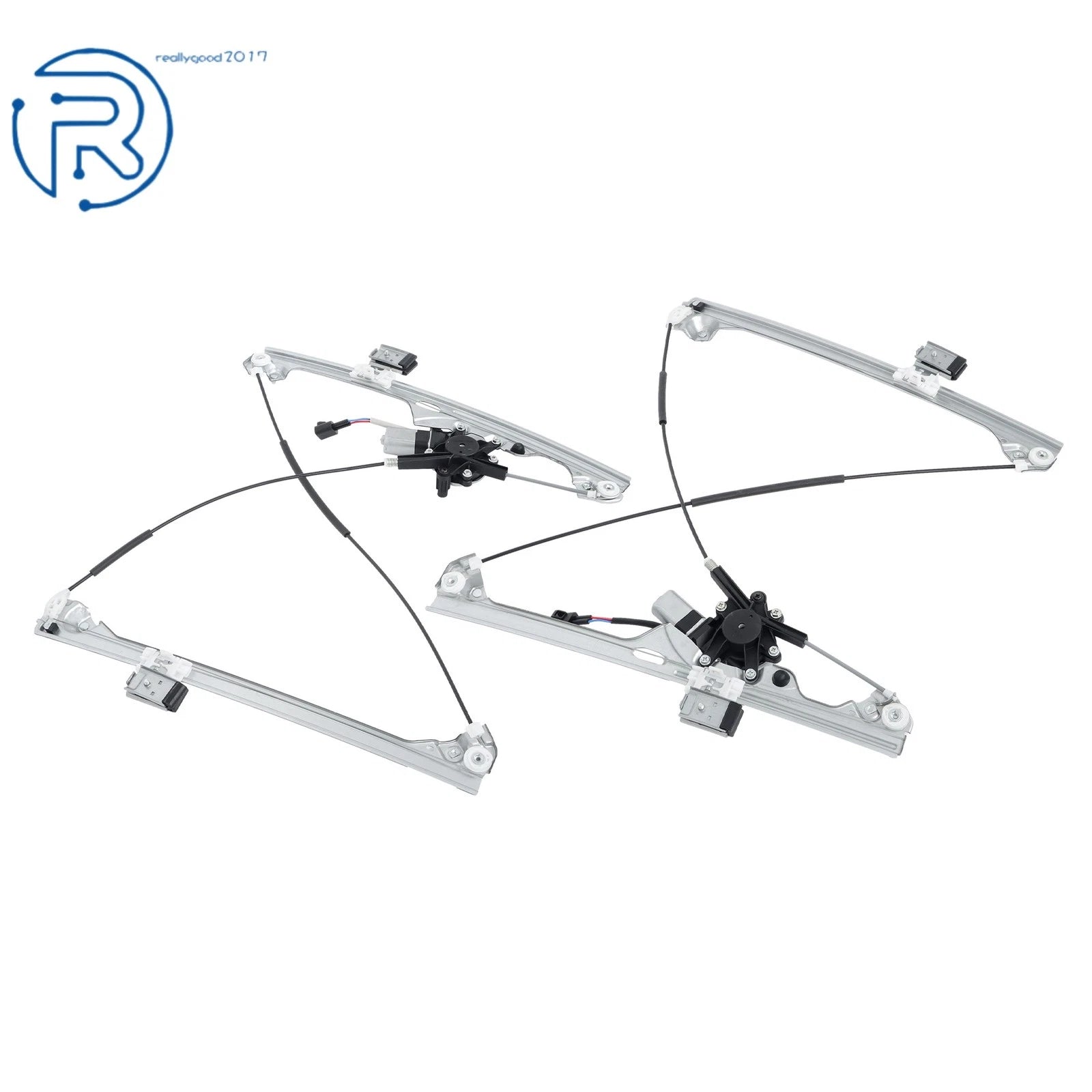 2X Power Window Regulator for Chevy Silverado GMC Sierra 1500 (2007–2013)