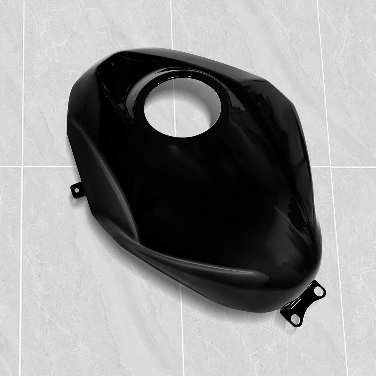 Fuel Gas Tank Cover for Kawasaki Ninja 400 (2018–2022) Glossy Black
