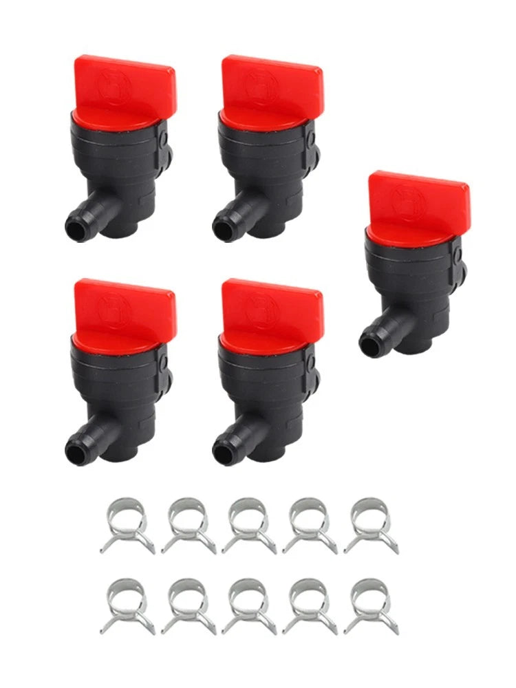 Fuel Valve for Engines (Red Color)