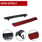 Pair of Red Lens Rear Bumper Reflector Lights for Cadillac XTS (2013–2017)