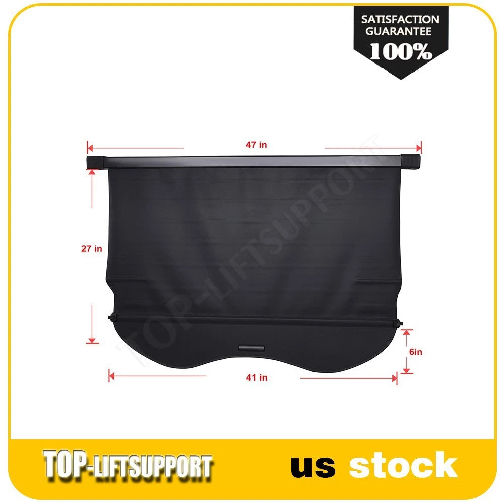 Retractable Rear Cargo Security Trunk Cover for Ford Escape (2013–2019)