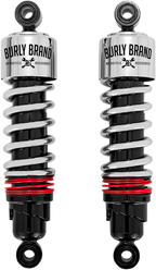 Slammer Plus Shocks for FLH (10.5", Chrome, B28-1204)