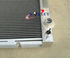 3 Row Aluminum Radiator & Fans for Pontiac Fiero (1984-1988)