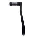 Black Foot Shift Lever w/ Shifter Peg for Harley Dyna FLD FXD FXDF (1991–2017)