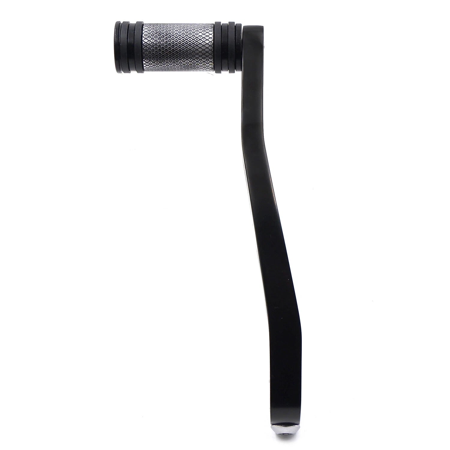 Black Foot Shift Lever w/ Shifter Peg for Harley Dyna FLD FXD FXDF (1991–2017)