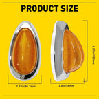 2X LED Side Marker Light Amber for Freightliner Century Columbia (EXV)