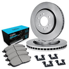 2X Brake Disc and Pad Kit for Nissan Pathfinder