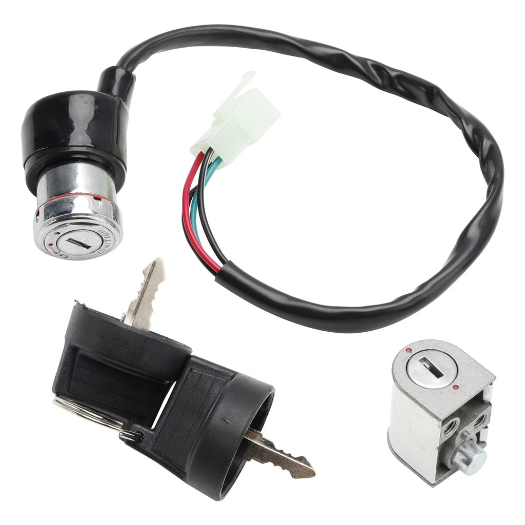 4-Pin Ignition Key Switch 9010-010000 for CF-Moto CF188 CF500 CF600 CF625 (2015–2023)