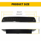 LED Third Brake Light for Dodge Ram 1500 2500 3500 (1994–2001) Smoke Black