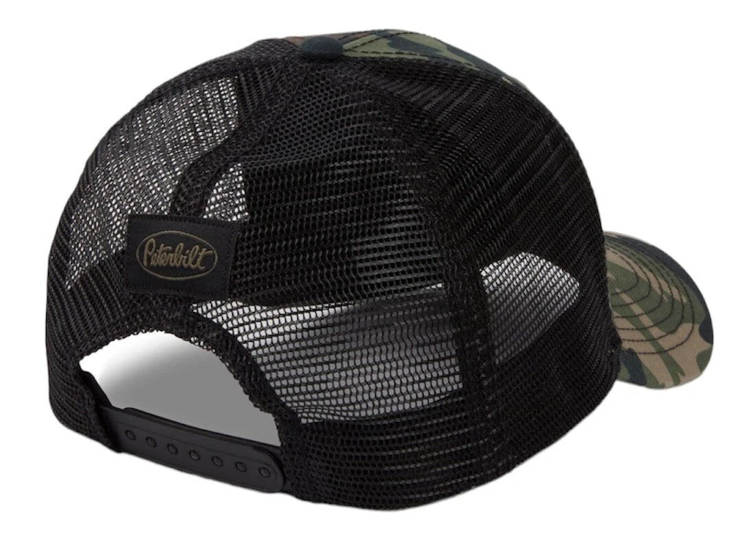 Insignia Camo Mesh Hat/Cap for Peterbilt Trucks (Est. 1939)