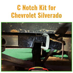 Rear Axle Lowering C Notch Kit for Chevy Silverado 1500 (1999-2006)
