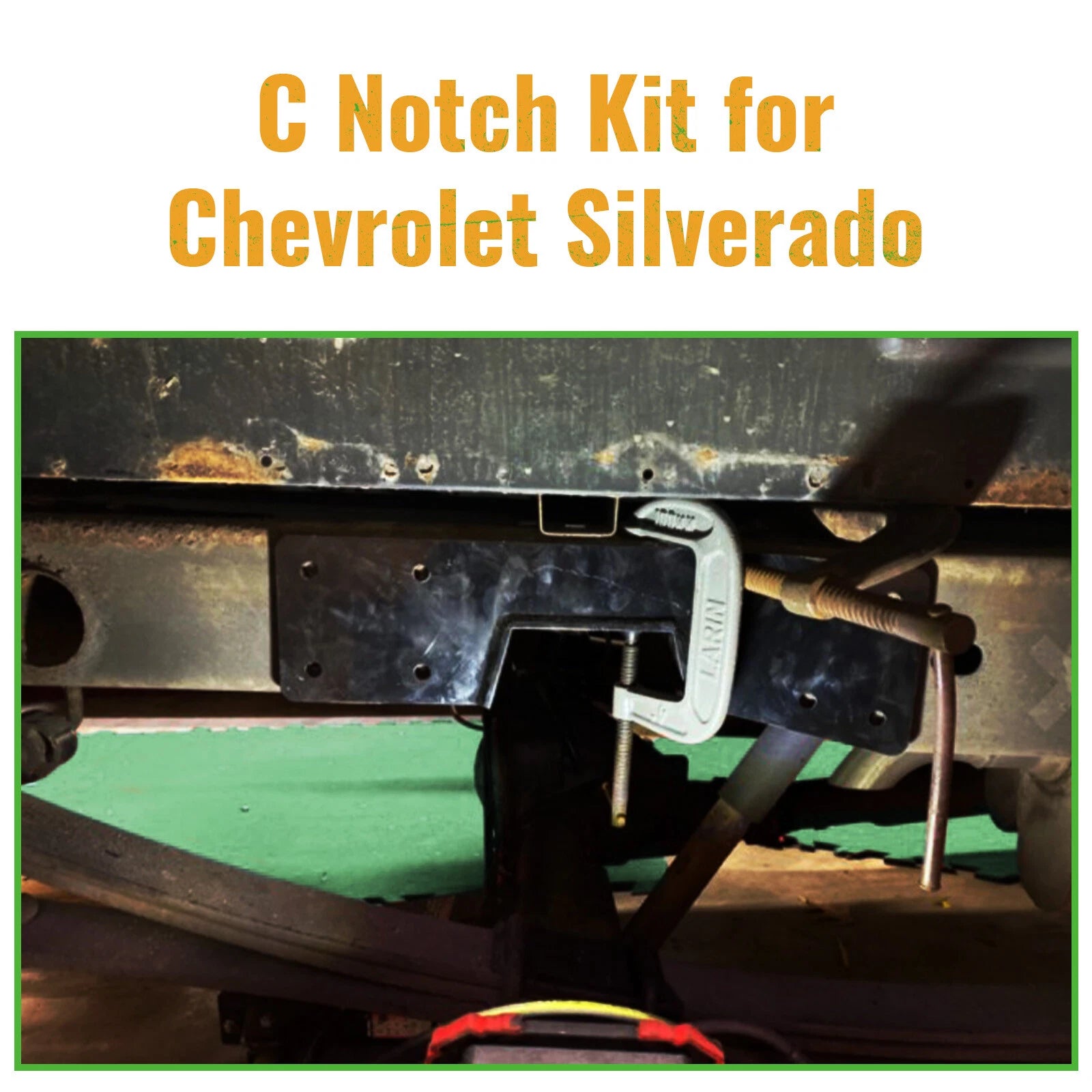 Rear Axle Lowering C Notch Kit for Chevy Silverado 1500 (1999-2006)
