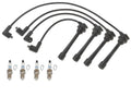 Ignition Wire Set & 4 ACDelco Spark Plugs for Hyundai Kia L4