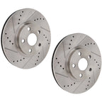 Front Brake Disc Rotors for Scion tC Toyota Matrix Corolla Pontiac Vibe