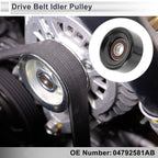 Drive Belt Idler Pulley for Chevrolet Silverado (2007–2016) No. 04792581AB