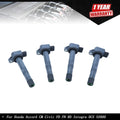 Set of 4 Ignition Coils for Honda Accord Civic Integra S2000 (2000–2009)