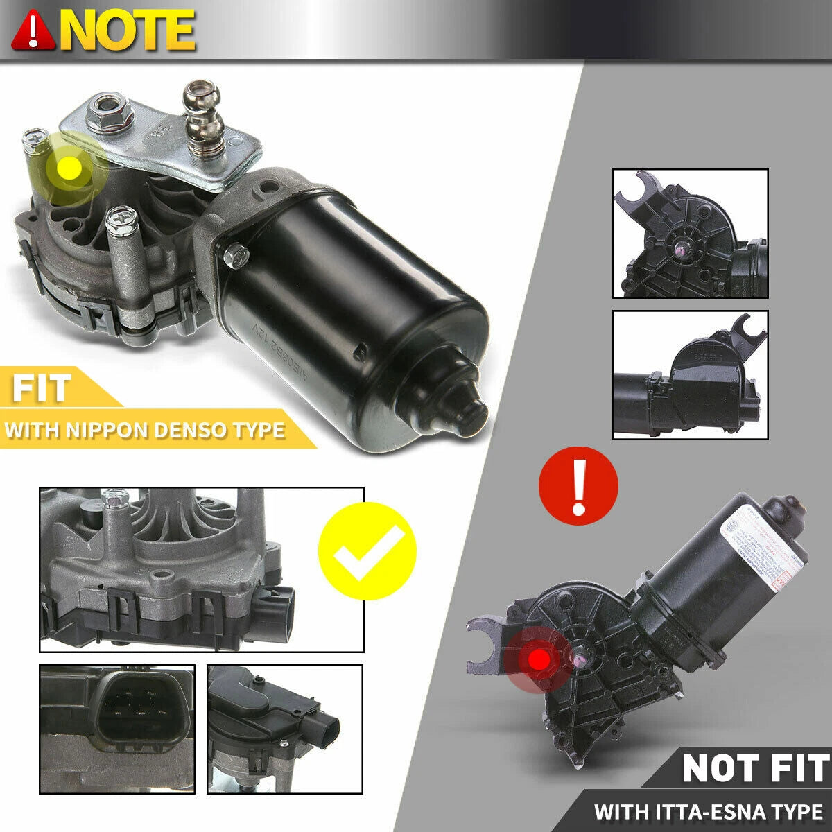 Front Windshield Wiper Motor for Toyota Camry (1997-2001)