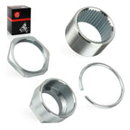 Axle Lock Jam Sleeve Nut Clip 2 x Honda Sportrax TRX400EX (1999–2008)