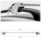 54" Adjustable Aluminum Roof Rack for Van/SUV (Fits Most Models)