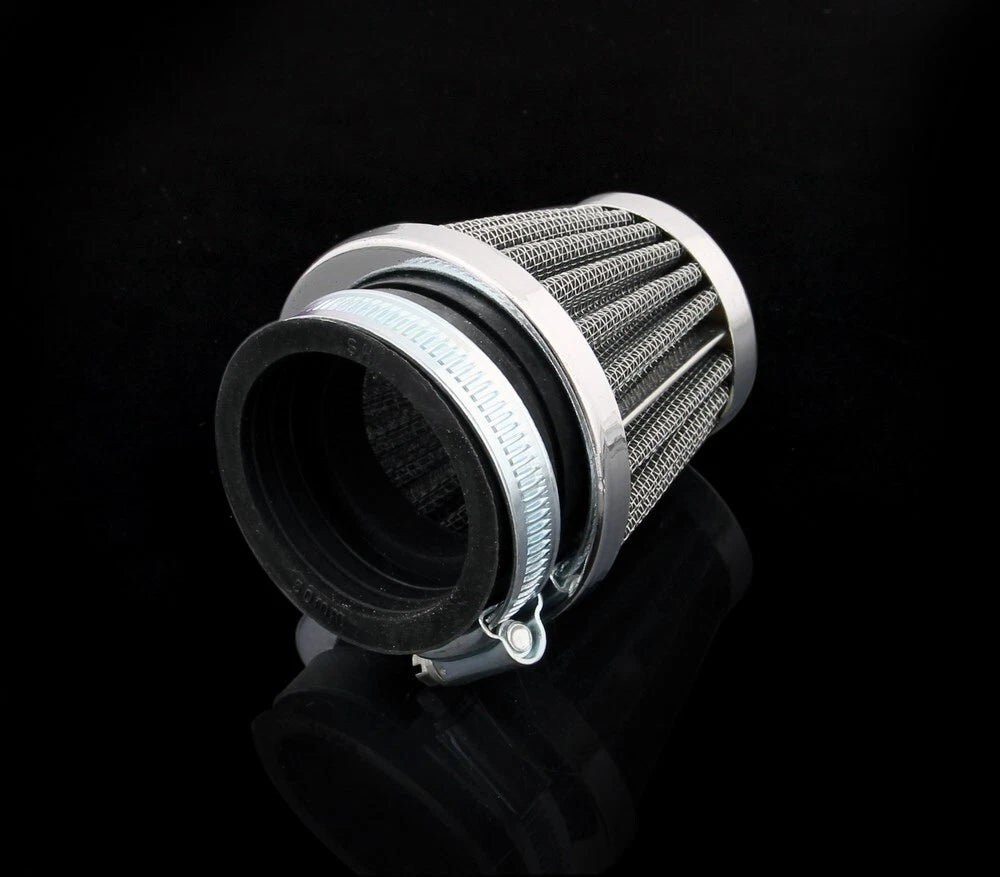 Cold Air Filter Pod Cleaner Kit for Motorcycle Pit Bikes ATV (38mm/39mm/40mm)