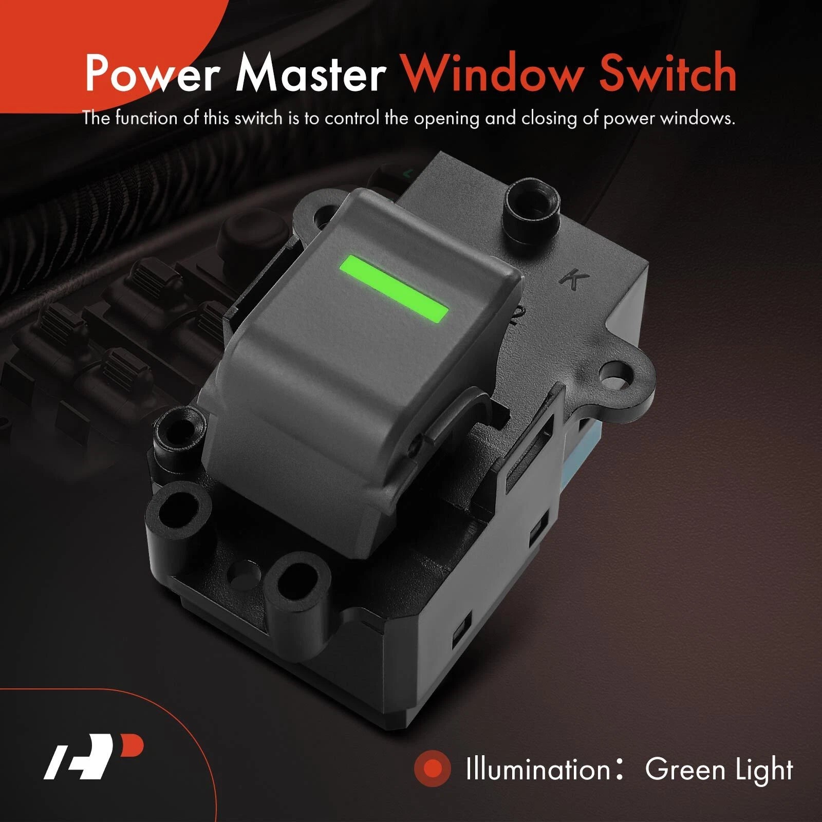 Rear Power Window Switch for Honda Ridgeline (2006-2014)
