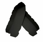 Front Armrest Door Panel Cover for Toyota 4Runner (2003–2009) Black PVC Leather