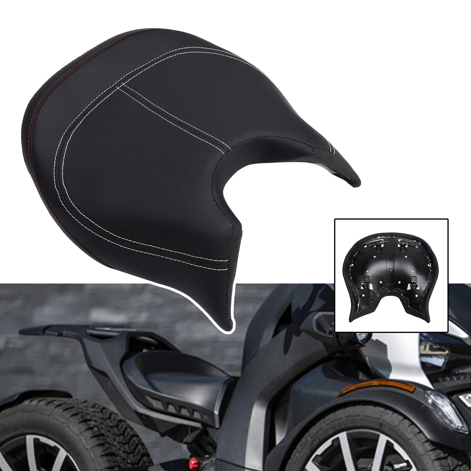 Front Driver Raider Seat for Can-Am Ryker 600 900 (2019–2023)
