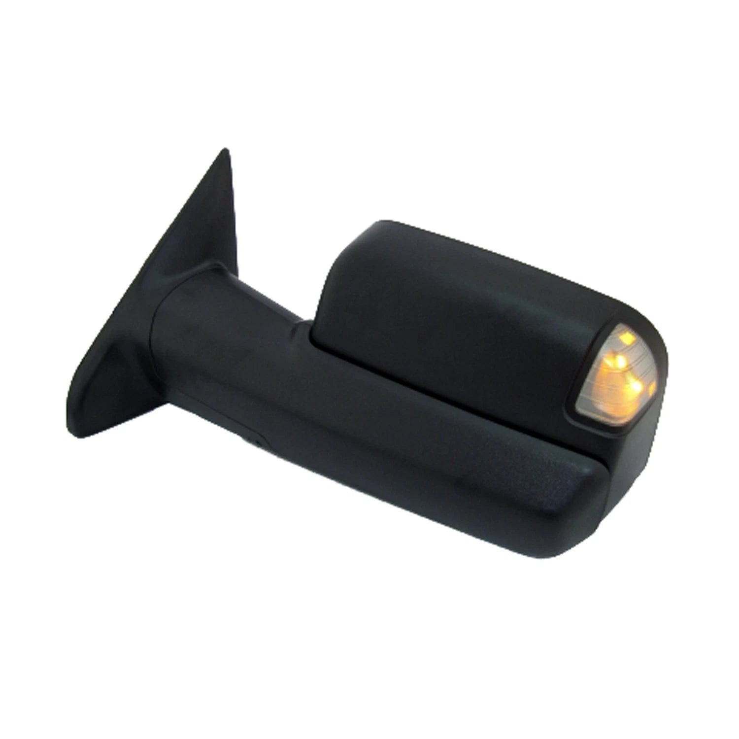 Textured Driver Power Door Mirror w/Heated Glass w/Turn Signal and Puddle Lamp
