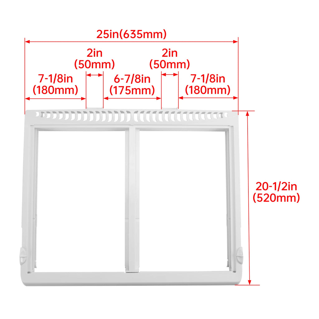 Crisper Pan Frame for Electrolux Frigidaire (No Glass)
