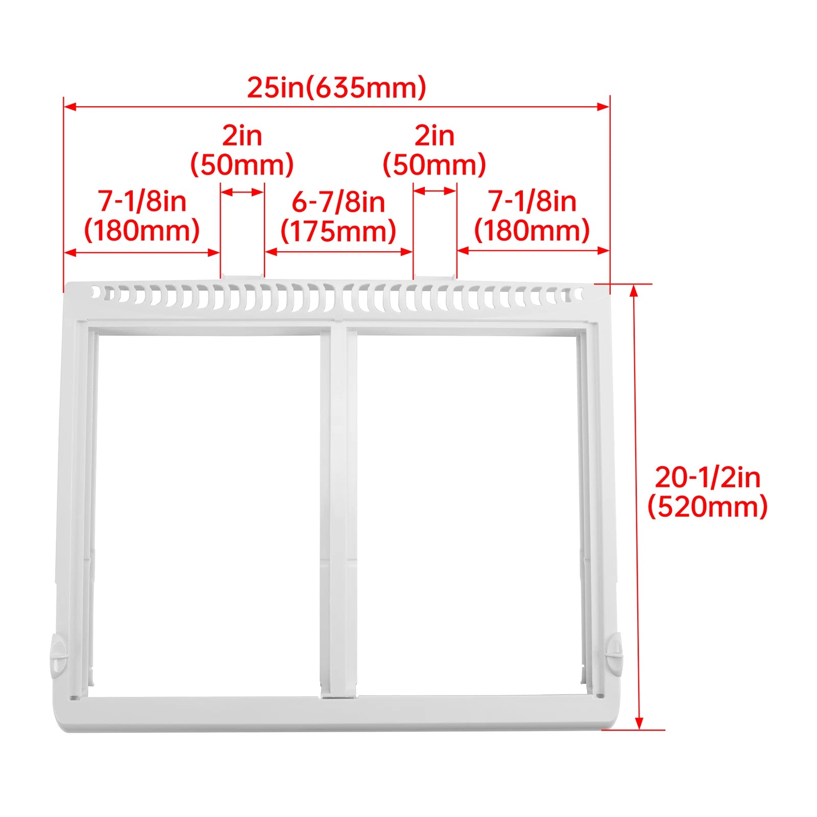 Crisper Pan Frame for Electrolux Frigidaire (No Glass)