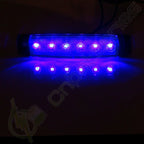Set of 2 Sealed 12V 6 LED Side Marker Indicator Lights for Bus Van Truck