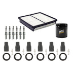 Tune Up Kit with 6 NGK Spark Plugs & Coil Boots for Azera Santa Fe Sorento (2006–2012)