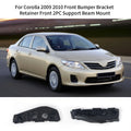 Bumper Bracket for Toyota Corolla (2009–2010) Front Driver & Passenger Side
