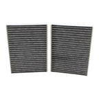 Set of 2 OEM Mann Charcoal Activated Cabin Air Filters for BMW E39 (1996–2003)