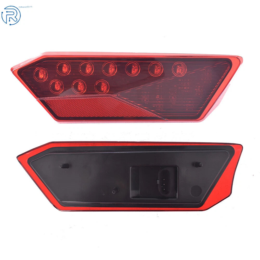 Red LED Tail Lights for Polaris RZR 4 900 EPS (2015–2018)